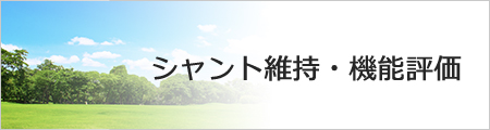 シャント維持・機能評価