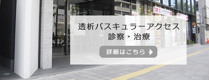 【透析バスキュラーアクセス診察・治療】詳細はこちら