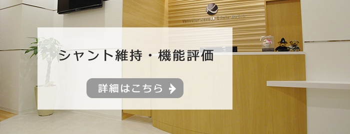 【シャント維持・機能評価】詳細はこちら